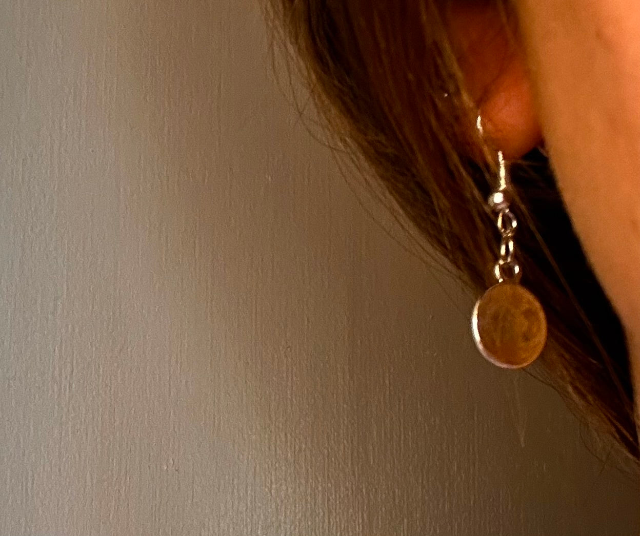 Silver Word Charm Dangle "Dream"
